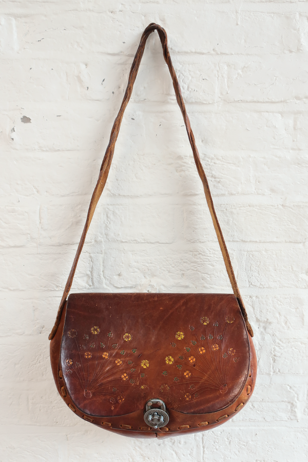 Vintage Bag - Woodland Embossed Satchel