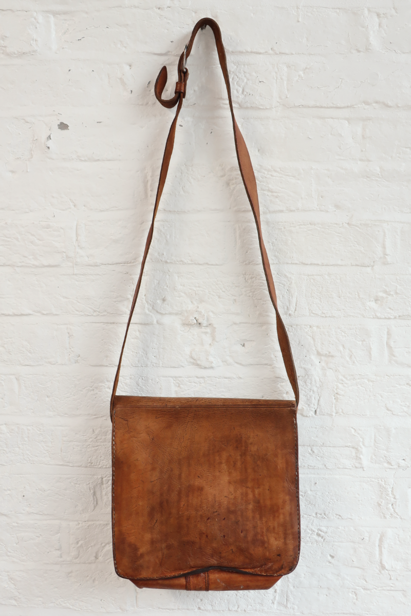 Vintage Bag - Embossed Satchel