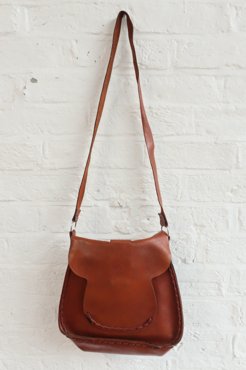 Vintage Bag - Tan Saddle