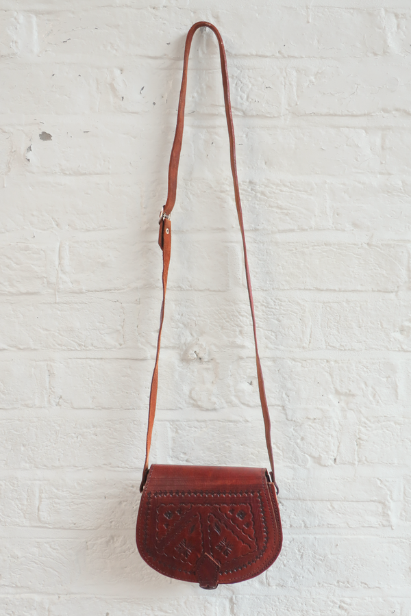 Vintage Bag - Bookish Brown Leather