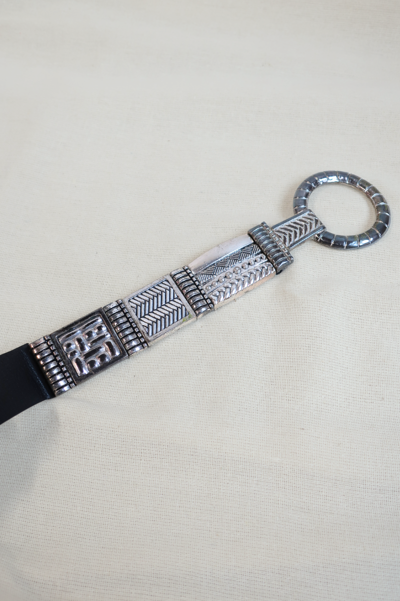 Vintage Belt - Industrial Silver