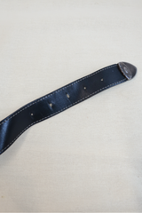 Vintage Western Belt - Floral Engraving