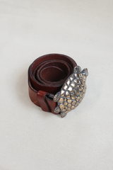 Vintage Belt - Golden Tortoise
