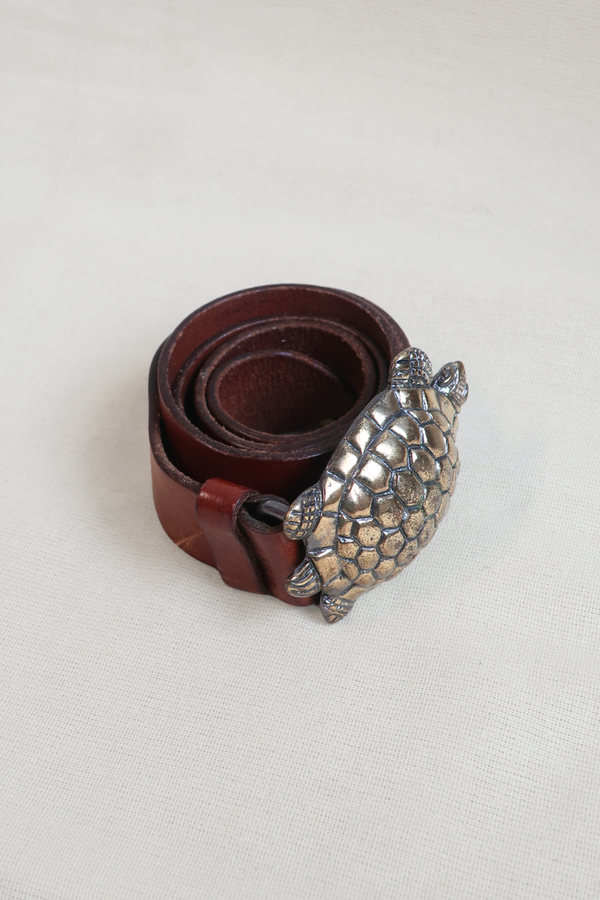Vintage Belt - Golden Tortoise