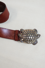 Vintage Belt - Golden Tortoise