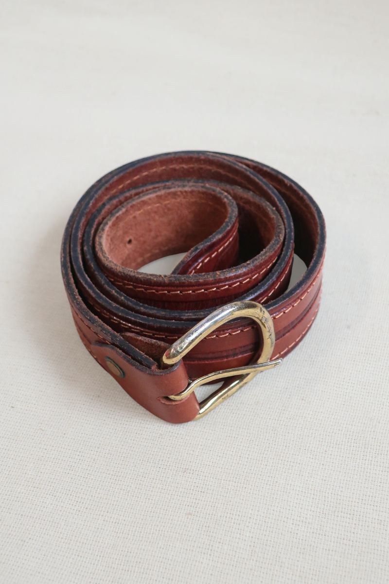Vintage Belt - Key West Leather