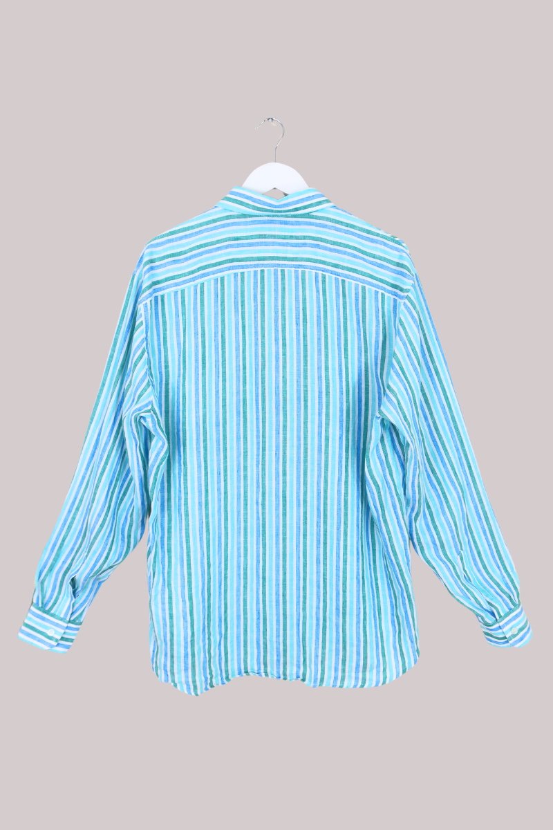 Vintage Shirt - Oceanic Stripe - Free Size