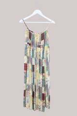 Vintage 90s Sundress - Patchwork Floral Print - Size M by All About Audrey