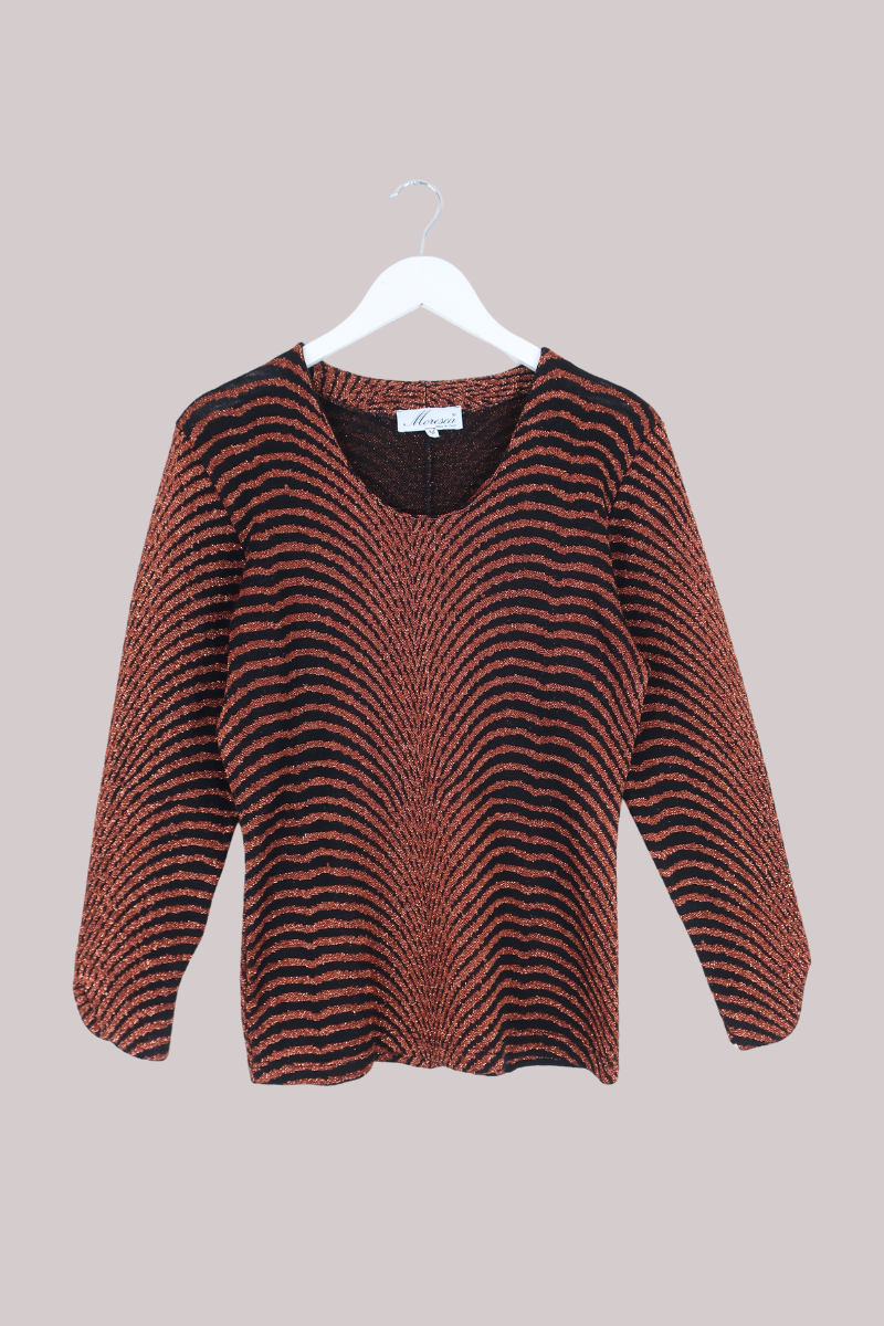 Vintage Top - Tiger Glitter - Size M/L