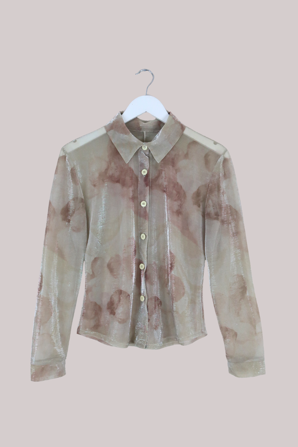 Vintage Top - Pearlescent Beige - Size L