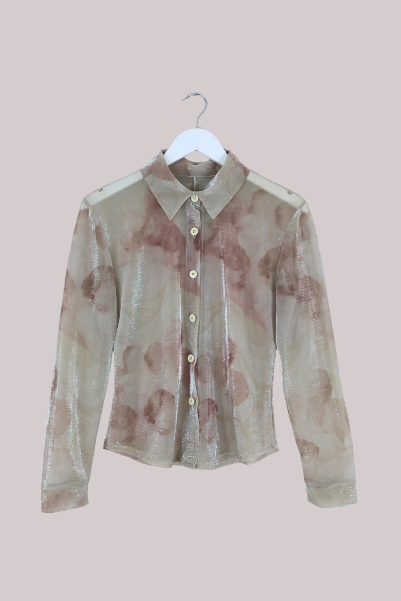 Vintage Top - Pearlescent Beige - Size L