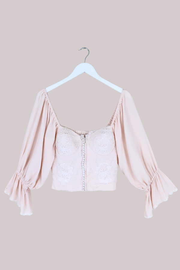 Vintage Top - Ballerina Pink - Size XS