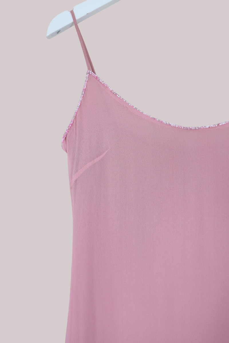 Vintage Dress - Bubble Pink - Size S/M