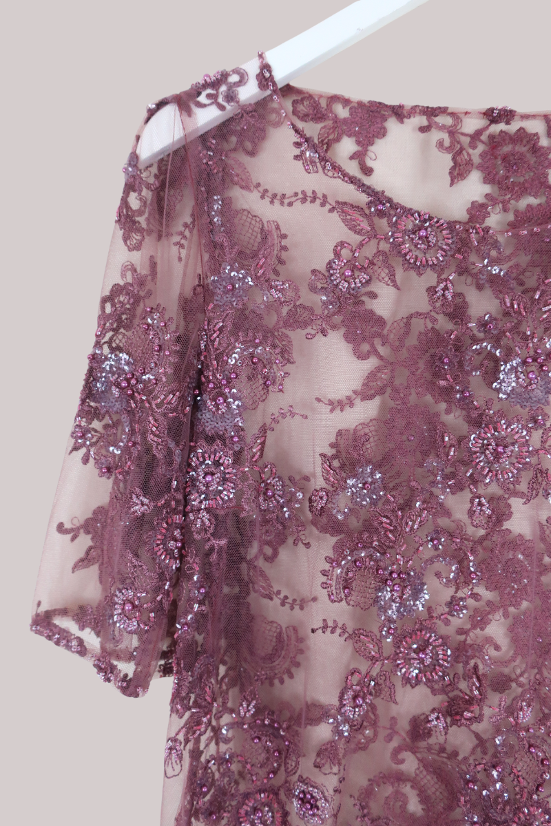 Vintage Top - Orchid Shimmer - Size M/L