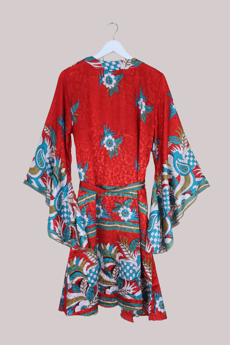Gemini Kimono in Moroccan Scarlet - Size L