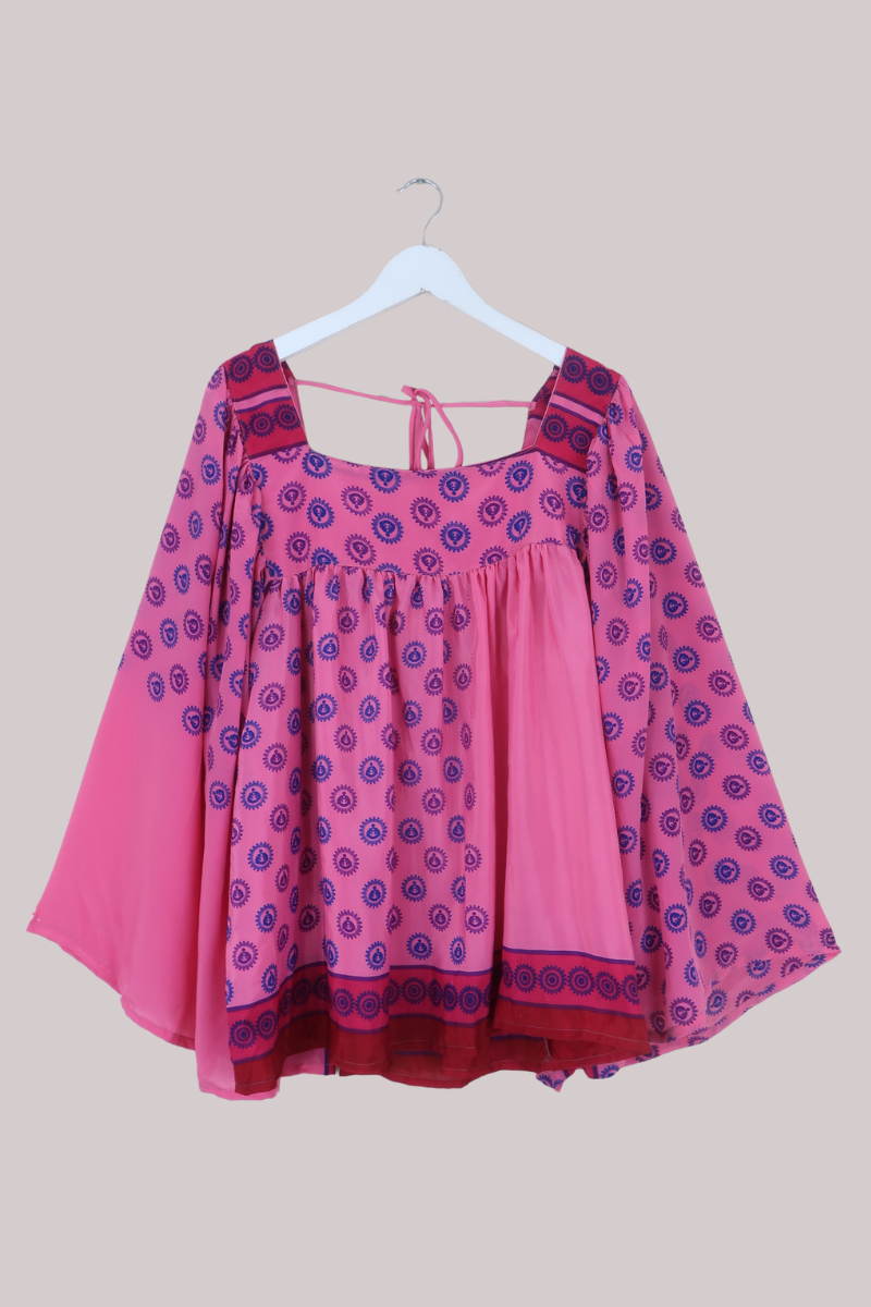 Honey Top in A Meditation In Pink - Free Size
