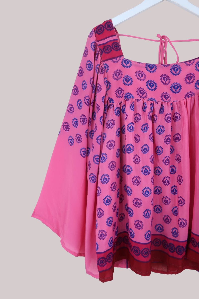 Honey Top in A Meditation In Pink - Free Size