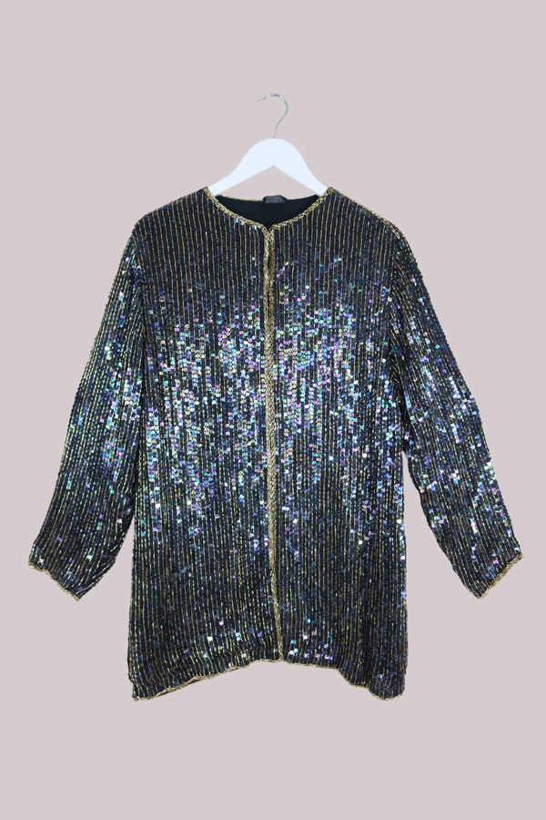 Vintage Jacket - Tourmaline Shimmer - Size L