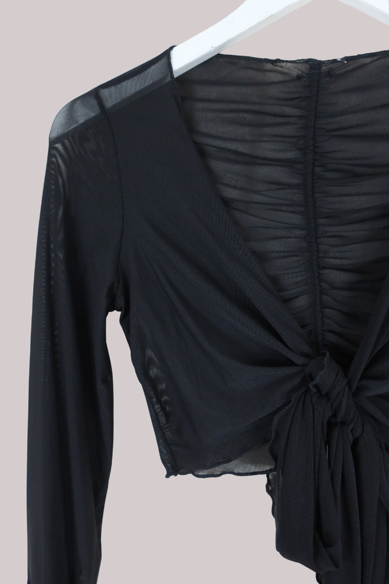 Vintage Top - Black Swan - Size S