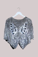 Vintage Top - Metal Butterfly - Free Size