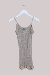 Vintage Top - Champagne Crochet - Size S/M