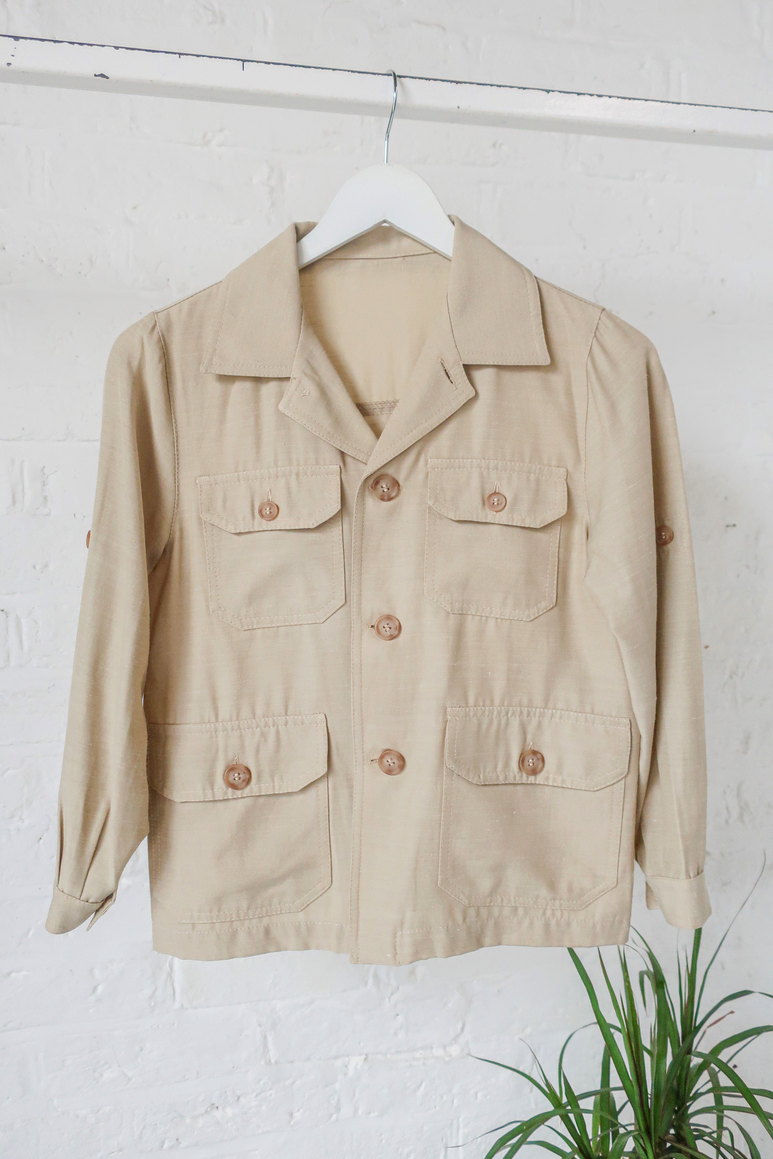 Vintage Suit - Acorn Tan 2-Piece - Size XXS