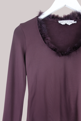 Vintage Top - 90s Mauve - Size M