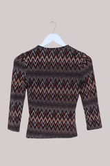 Vintage Top - Bonfire Night - Size S