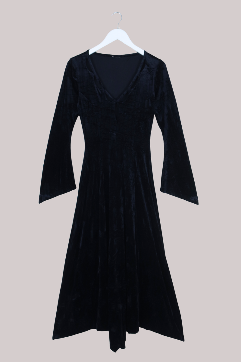 Vintage Dress - Vampire Velvet - Size S