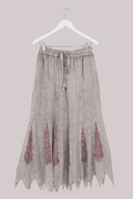 Pixie Maxi Skirt in Maple White - Free Size by All About Audrey
