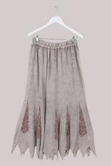 Pixie Maxi Skirt in Maple White - Free Size by All About Audrey