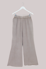 Indian Wide Leg Trousers in Maple White - Free Size