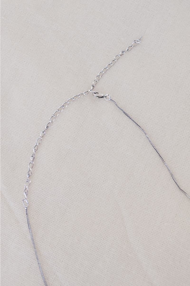 Wings Of Death Silver Plated Necklace
