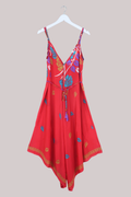 Winona Vintage Sari Jumpsuit in Fallen Leaves - Size M