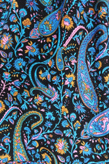50% OFF Florence Midi Dress in Midnight Sapphire Paisley Floral