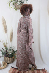 Cassidy Maxi Dress in Rosewater Pink By All About Audrey