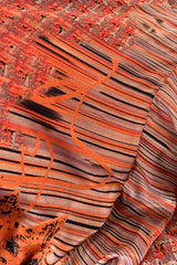 Medusa Harem Jumpsuit - Vintage Sari - Tiger Eye Earth Tone - S/M By All About Audrey