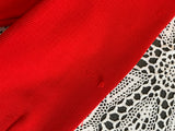 SALE Vintage Spring Red 60s Fitted Jacket - Size - XS
