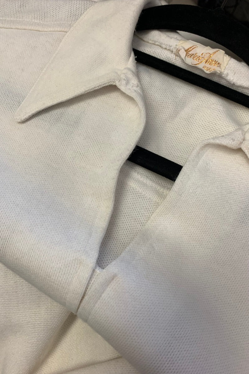 Vintage Dress - 70's Style A-Line Collared Dress - Size S By All About Audrey