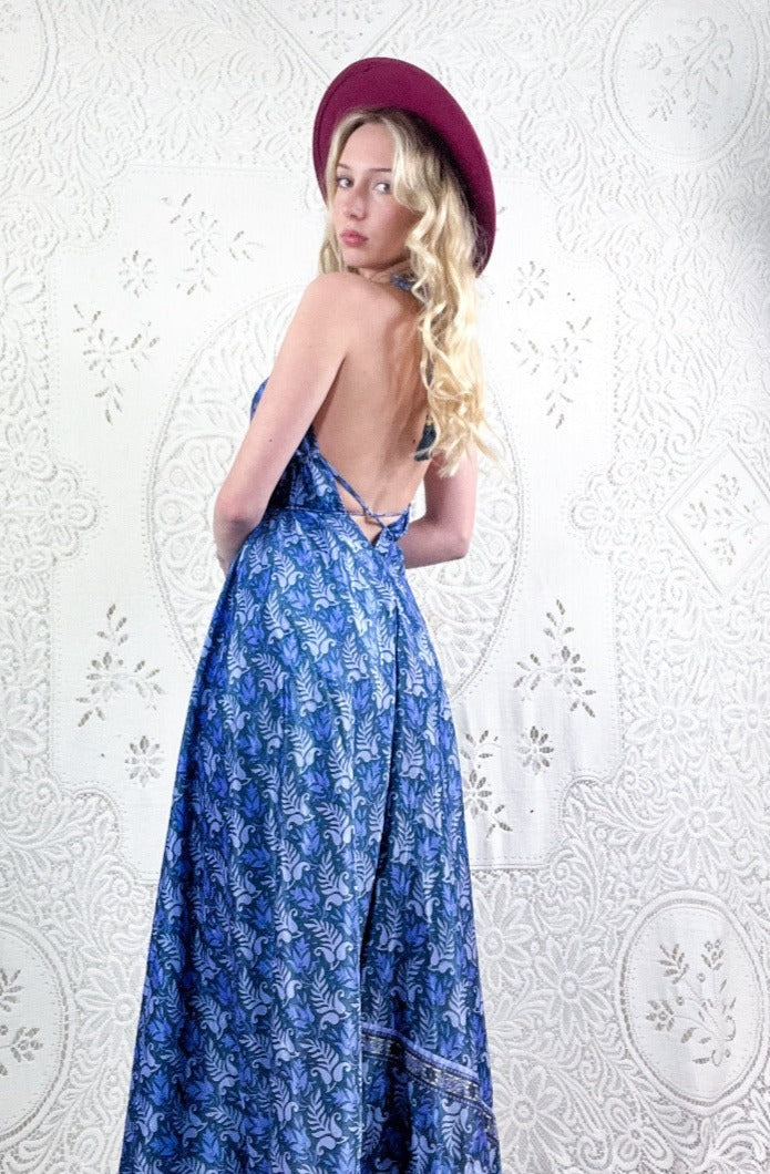 Eden Maxi Dress | Lavender & Moon Grey Floral | All About Audrey All About Audrey Vintage Boutique Eden Maxi Dress | Lavender & Moon Grey Floral | All About Audrey All About Audrey Vintage Boutique