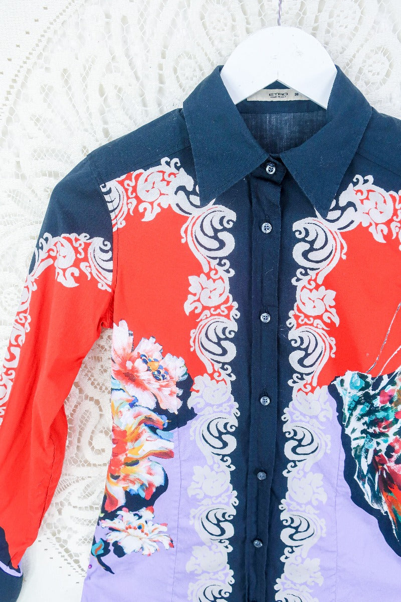 Vintage discount red shirt
