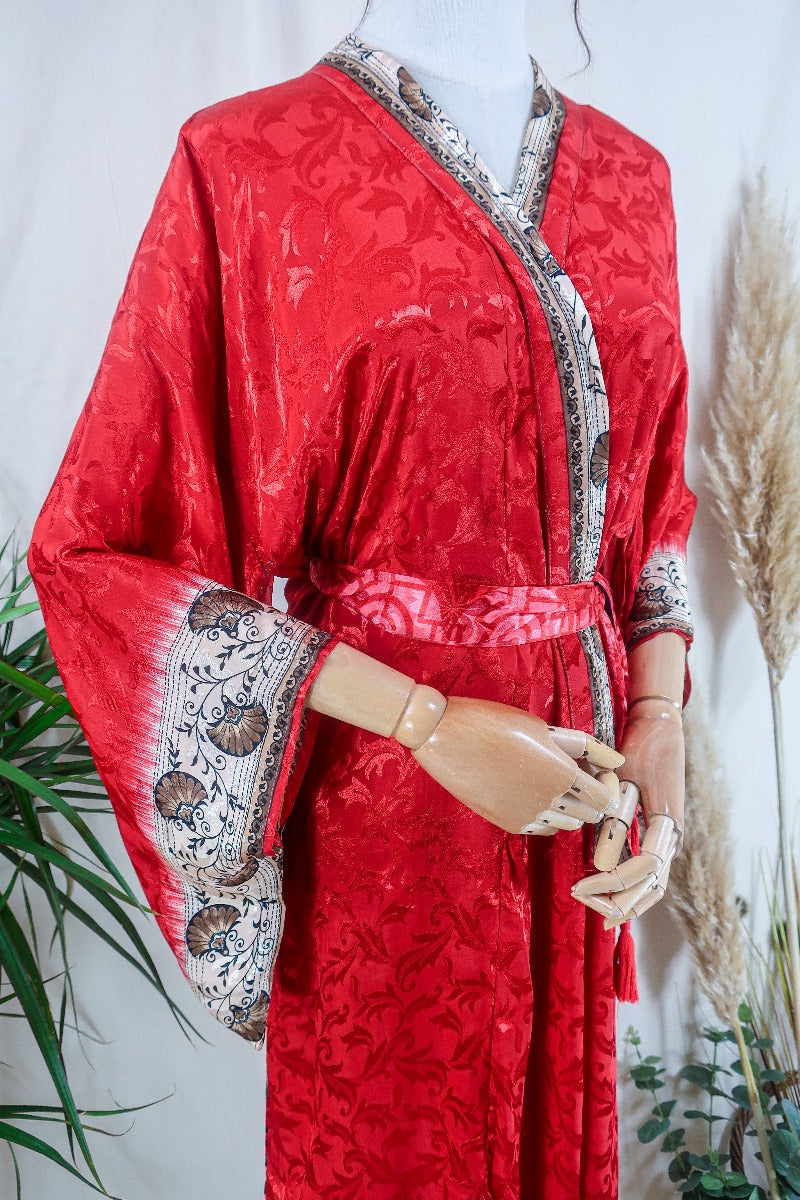 Mrs sales silk robe